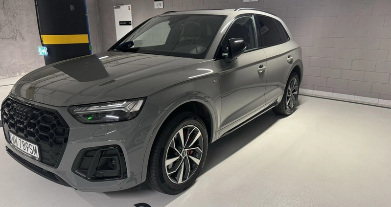 Audi Q5 cena 193000 przebieg: 77000, rok produkcji 2021 z Warszawa małe 191